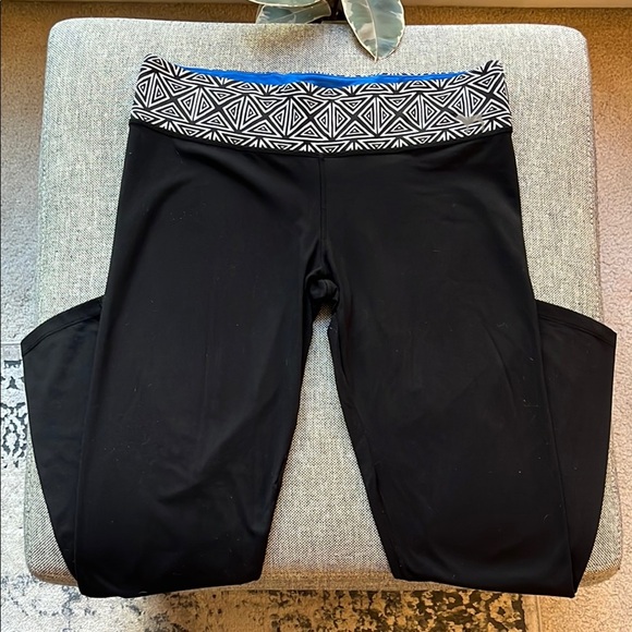 🍬Y2K Vintage Circa 2006 PINK by Victoria Secret Fold Over Leggings ✨ - Picture 1 of 17
